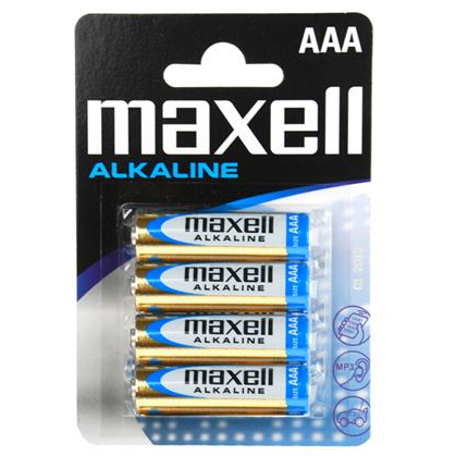 MAXELL – BATTERY AAA 4PCS