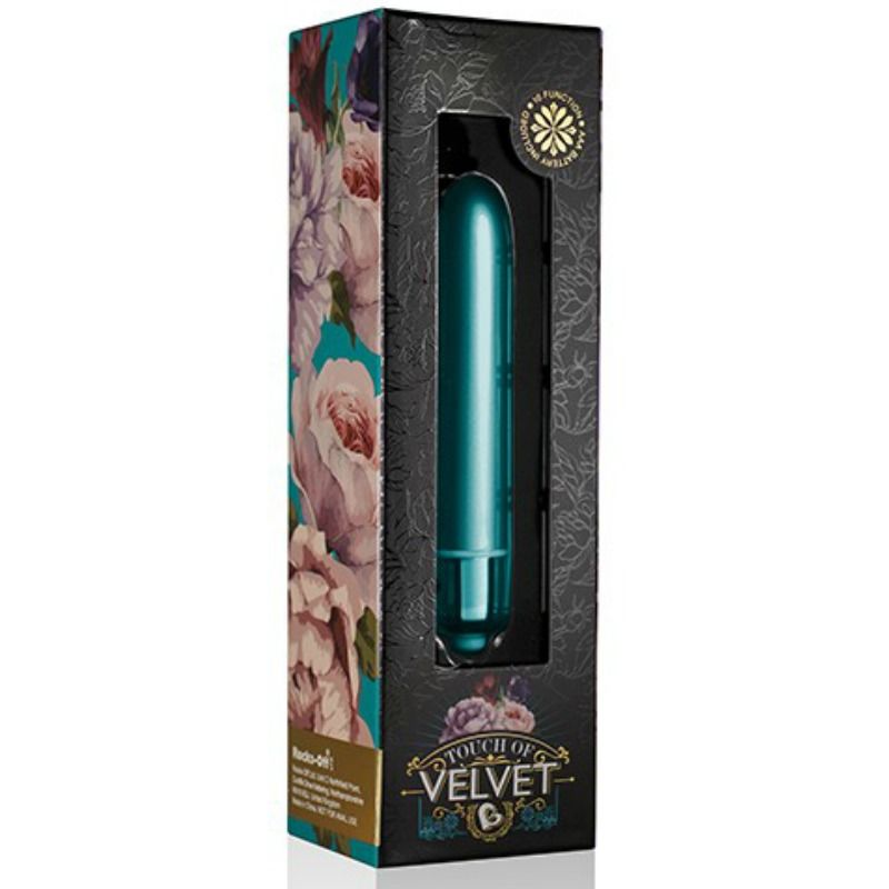 ROCKS-OFF – VIBRATING BULLET TOUCH OF VELVET PEACOCK PETALS