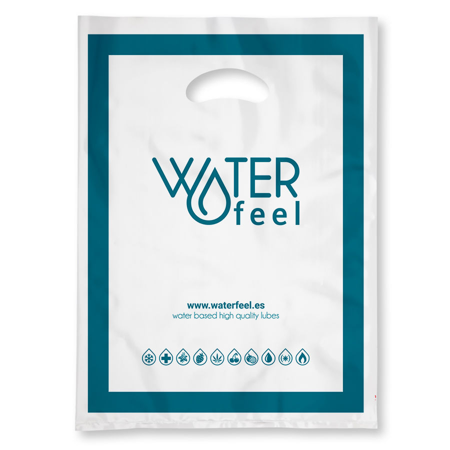 WATERFEEL – 100 LARGE PLASTIC BAGS 40 X 50 CM