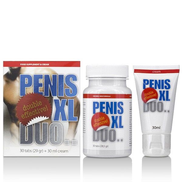 COBECO – PENIS XL DUO PACK CAPSULAS Y CREMA