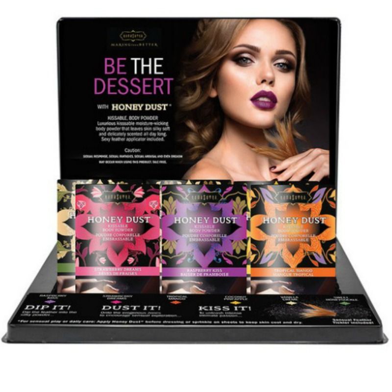 KAMASUTRA – EDIBLE POWDER DISPLAY HONEY DUST
