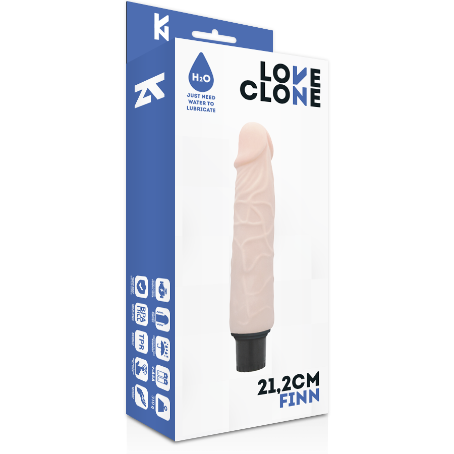 LOVECLONE - FINN SELF LUBRICATION VIBRATOR 21.2 CM -O- 3.8 CM - Image 4