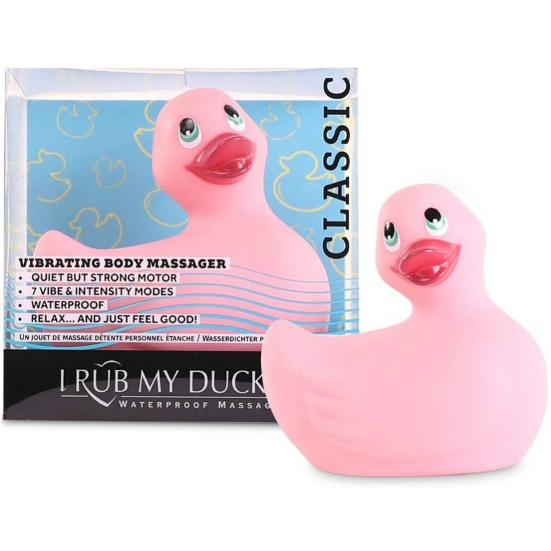 BIG TEASE TOYS – I RUB MY DUCKIE CLASSIC VIBRATING DUCK PINK