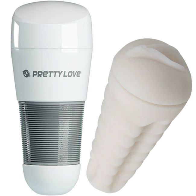 PRETTY LOVE – KITTY WHITE VAGINA MASTURBATOR
