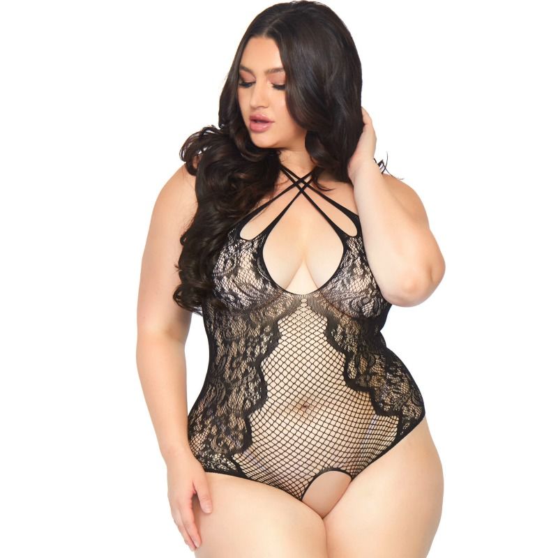 LEG AVENUE - CROTHLESS TEDDY 1X-2X - Image 3