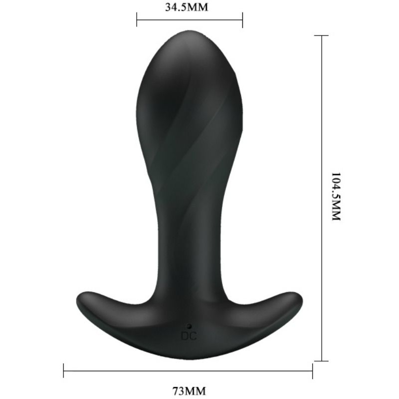 PRETTY LOVE – BLACK ANAL VIBRATOR
