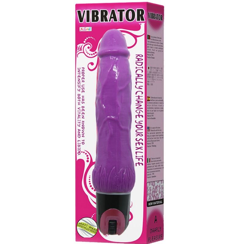 BAILE – DAAPLY PLEASURE MULTISPEED VIBRATOR PURPLE