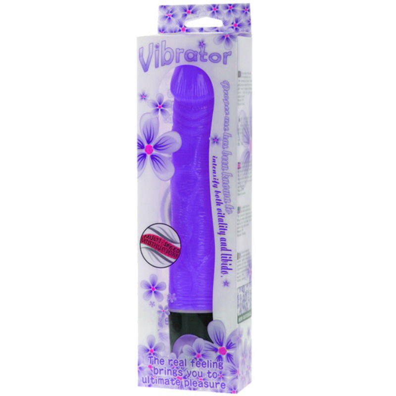 BAILE – VIBRATOR MULTISPEED 21.5 CM PURPLE