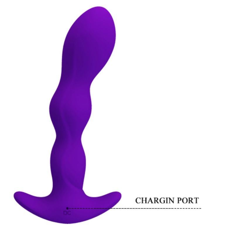 PRETTY LOVE – ANAL MASSAGER 12 LILAC VIBRATION MODES