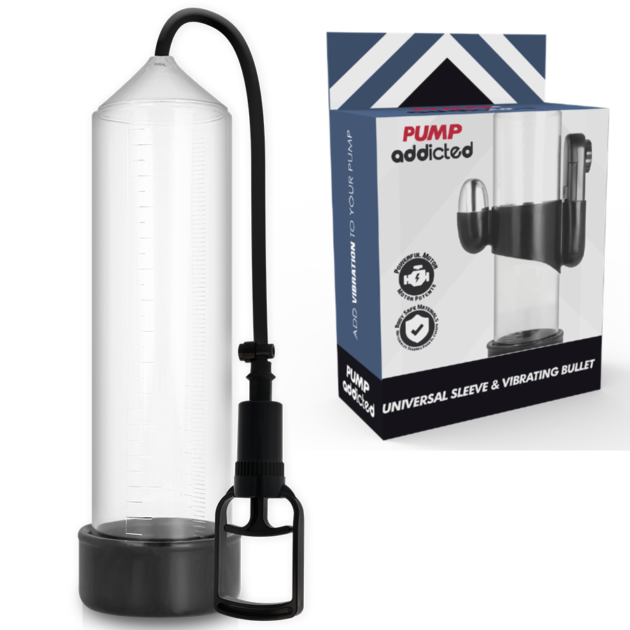 PUMP ADDICTED – RX7 TRANSPARENT VIBRATOR
