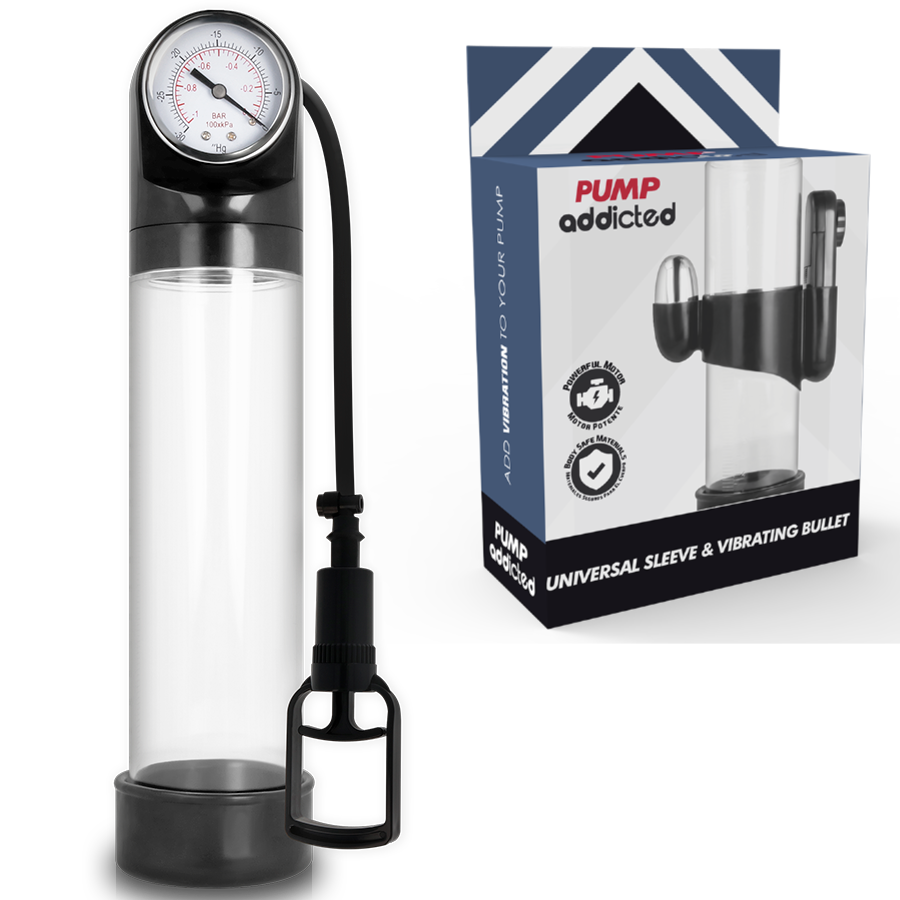 PUMP ADDICTED – RX9 TRANSPARENT VIBRATOR