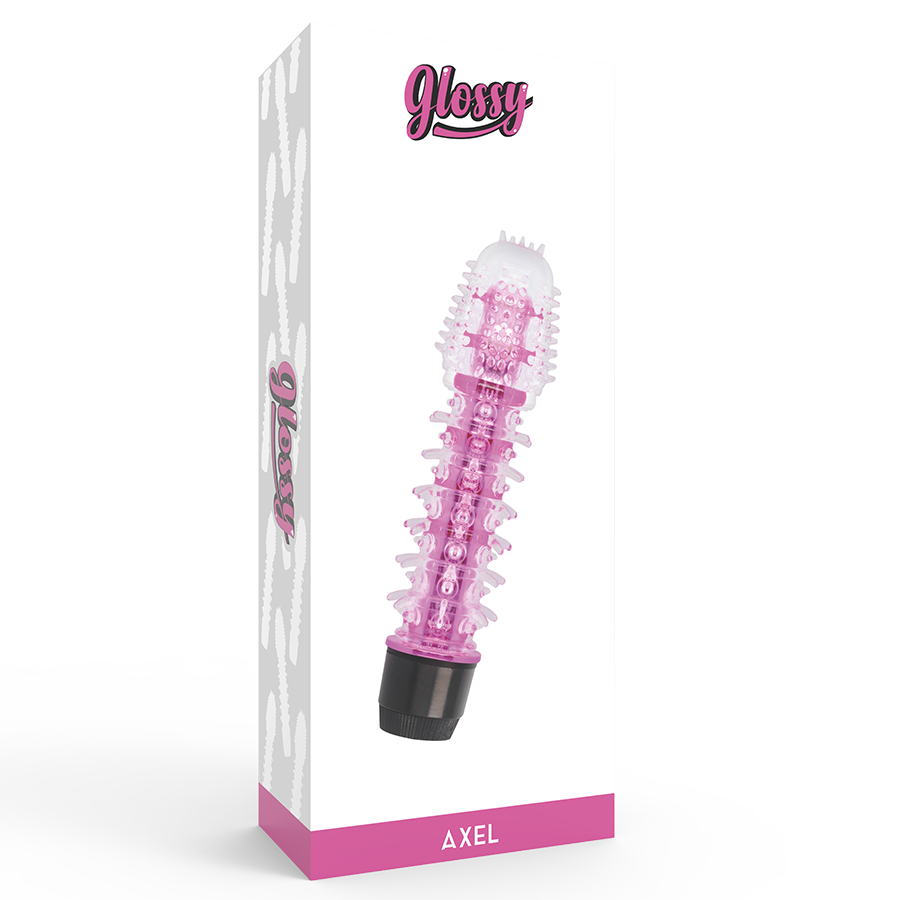 GLOSSY - AXEL VIBRATOR PINK - Image 4