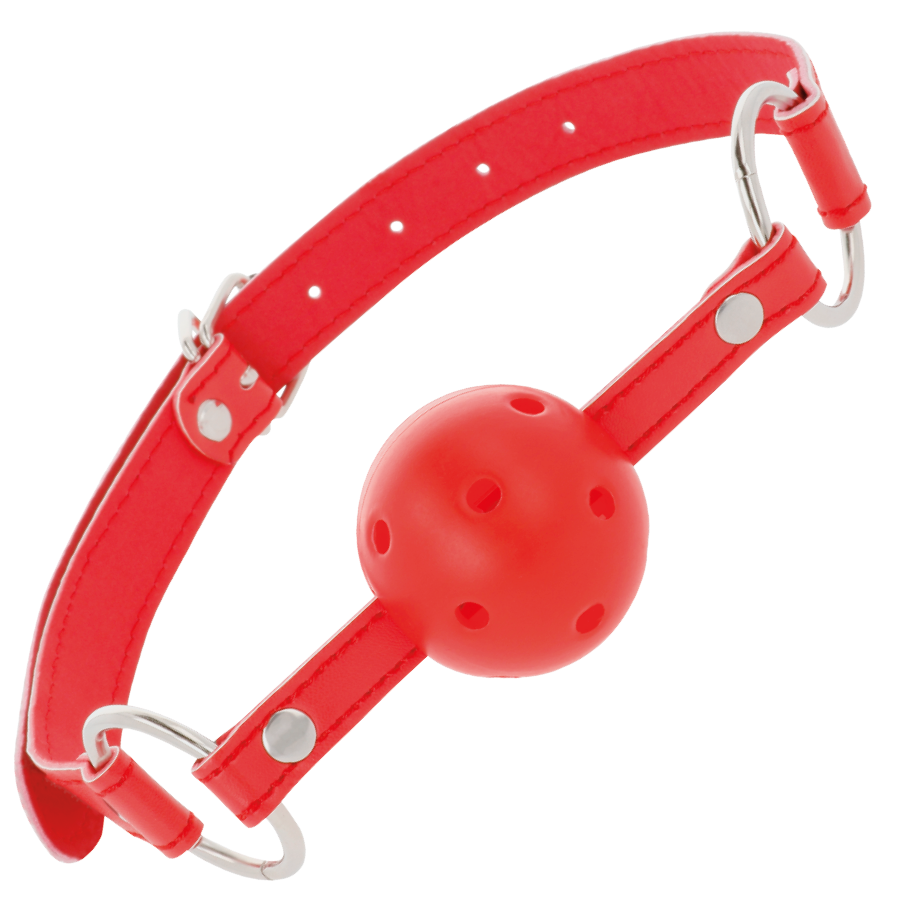 DARKNESS – RED BREATHABLE GAG