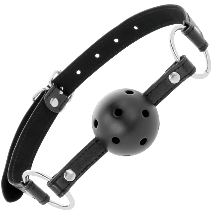 DARKNESS – BLACK BREATHABLE GAG