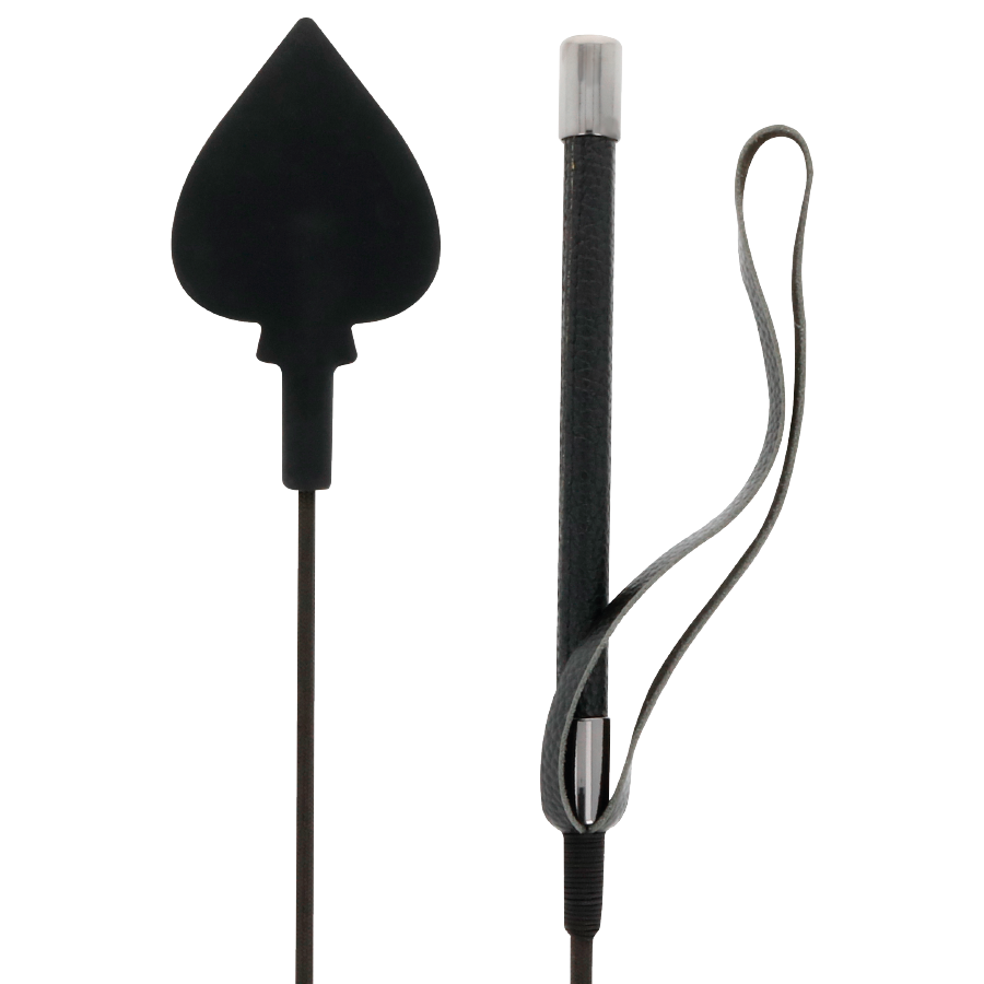 DARKNESS – BLACK SILICONE WHIP 60CM