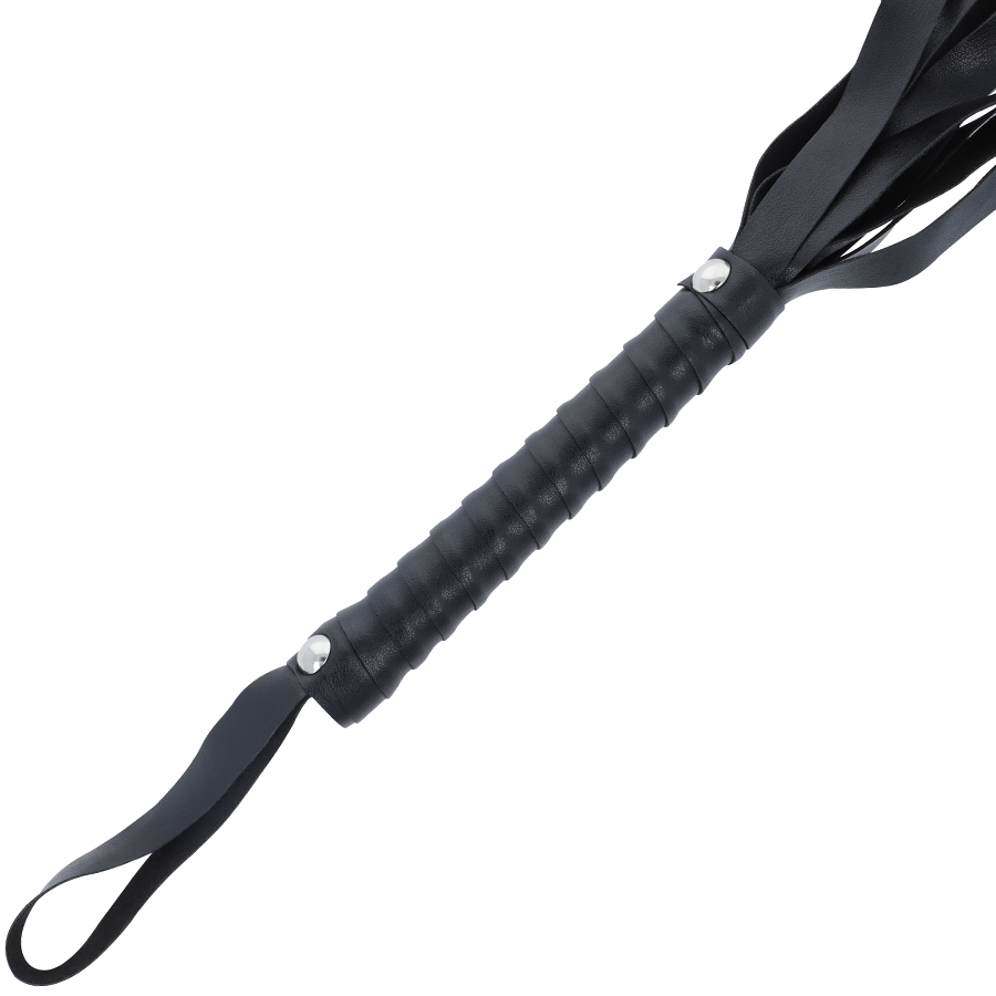 DARKNESS – BLACK BONDAGE WHIP 51 CM