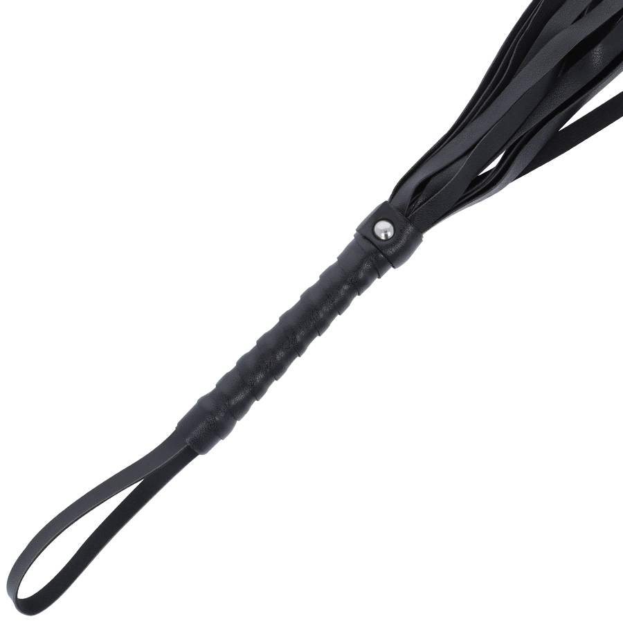DARKNESS – BLACK BONDAGE WHIP 45 CM