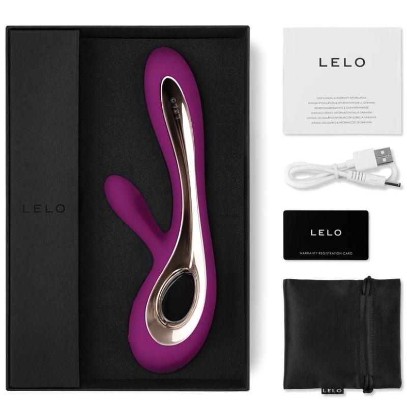 LELO – SORAYA 2 RABBIT PURPLE VIBRATOR