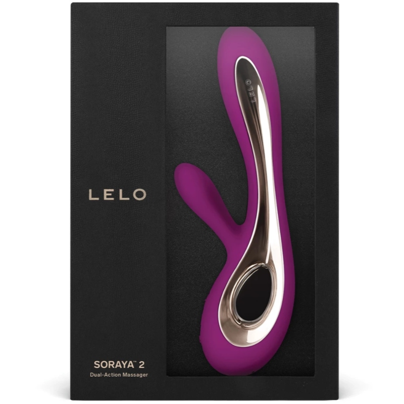 LELO - SORAYA 2 RABBIT PURPLE VIBRATOR - Image 3