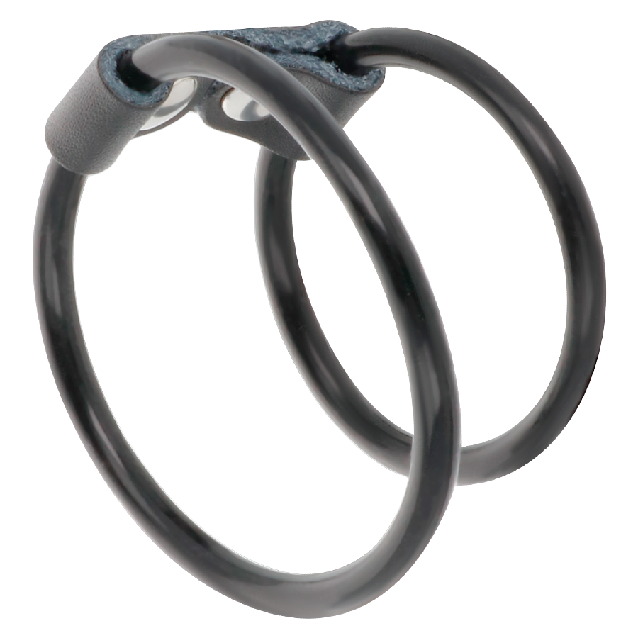 DARKNESS – DOUBLE FLEXIBLE PENIS RING