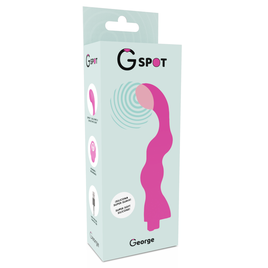 G-SPOT - GEORGE G-SPOT VIBRATOR GUM PINK - Image 5