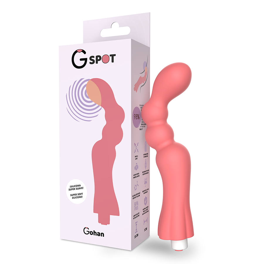 G-SPOT – GOHAH VIBRATOR LIGHT RED
