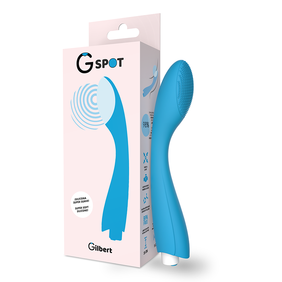 G-SPOT – GYLBERT TURQUOISE BLUE G-SPOT VIBRATOR