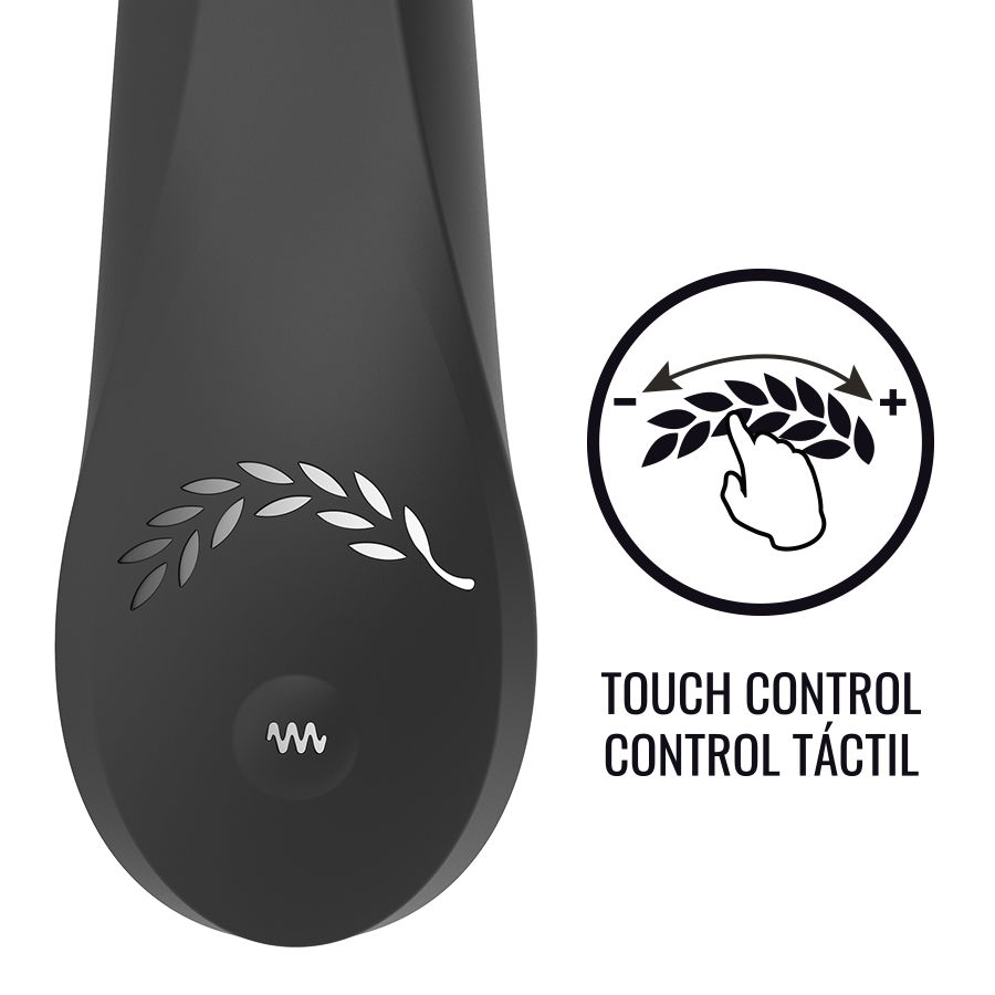 BLACKSILVER – KEAN VIBRATOR TOUCH CONTROL