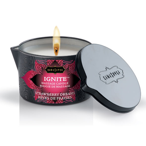 KAMASUTRA – STRAWBERRY DREAMS MASSAGE CANDLE 170 GR