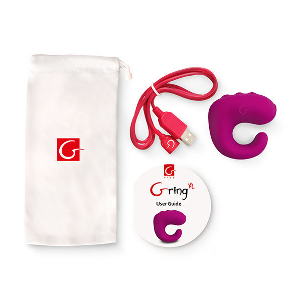 G-VIBE – FUN TOYS GRING VIBRATOR RING XL SWEET RASPBERRY