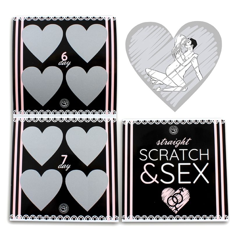 SECRETPLAY – SCRATCH  SEX GAME FOR STRAIGHT COUPLES (ES/EN/FR/PT/DE)