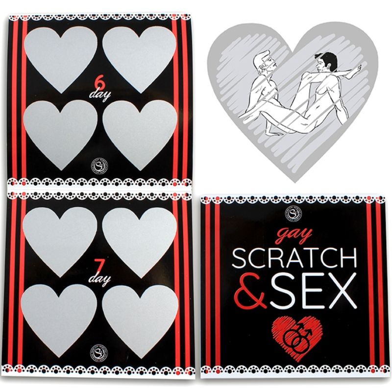 SECRETPLAY – SCRATCH  SEX GAY COUPLES GAME (ES/EN/FR/PT/DE)