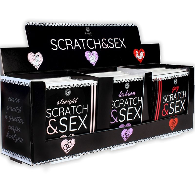SECRETPLAY – DISPLAY + POSTURES SCRATCH  SEX (ES/EN/FR/PT/DE)