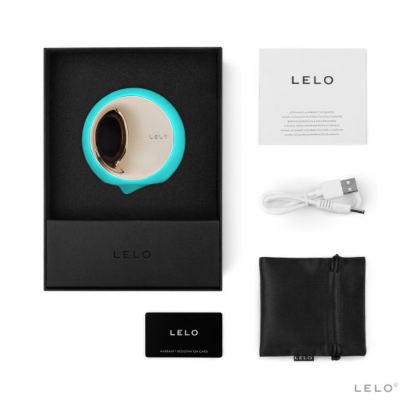 LELO – ORA 3 AQUA GREEN ORAL SEX STIMULATOR