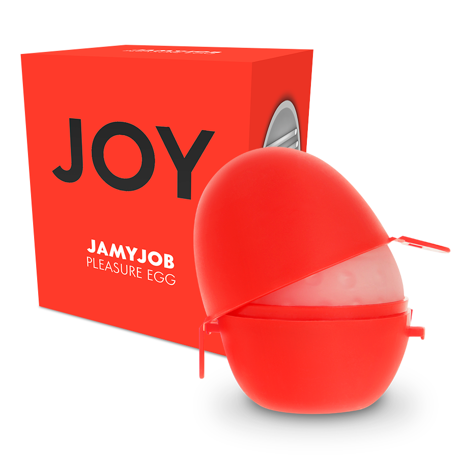 JAMYJOB – EGG MASTURBATOR RED VERSION DISCRETT