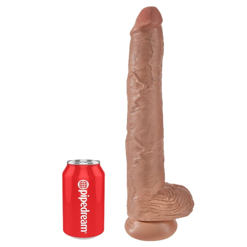 KING COCK – COCK WITH BALLS 35.6 CM – FLESH