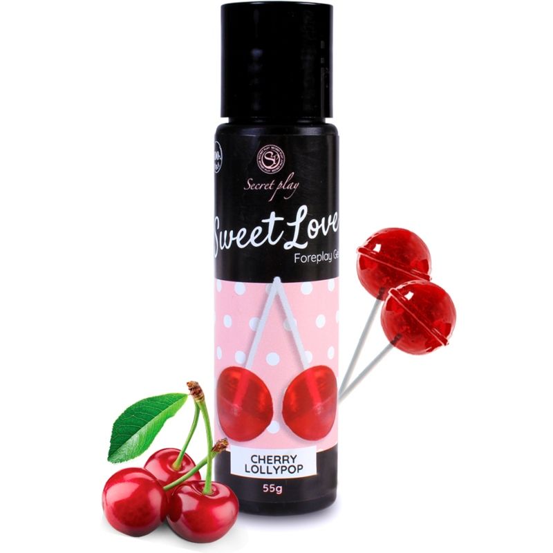SECRETPLAY – CHERRY LOLLIPOP GEL SWEET LOVE 60 ML