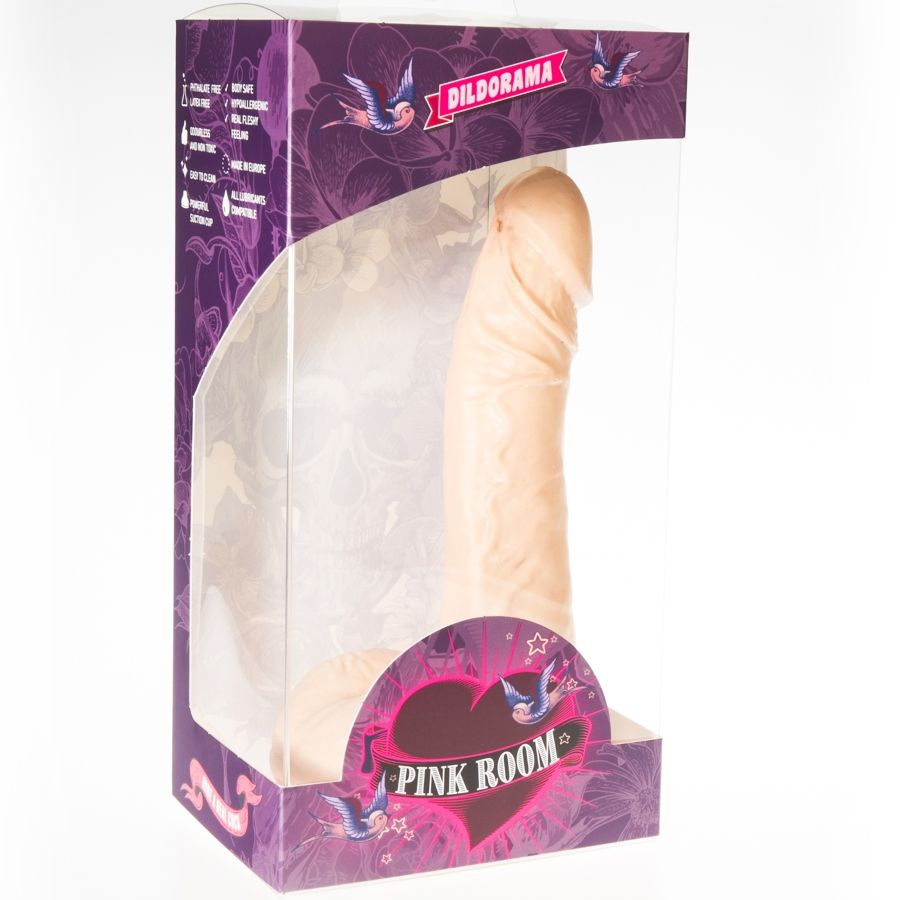 PINK ROOM – EBAN REALISTIC DILDO FLESH 19 CM