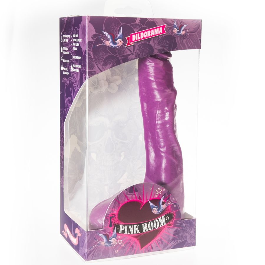 PINK ROOM – NILO REALISTIC DILDO PURPLE 23 CM