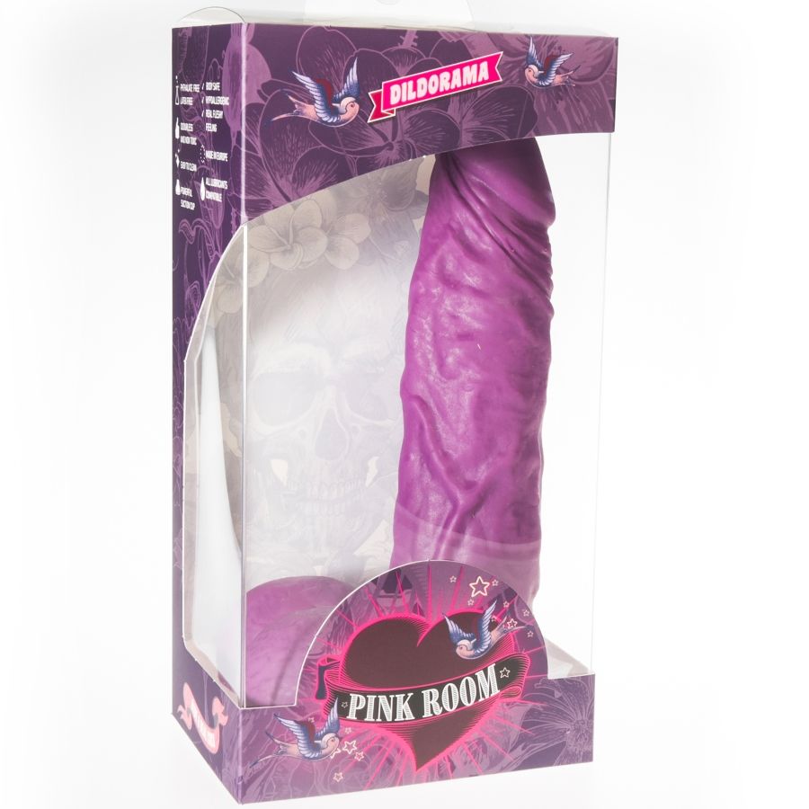 PINK ROOM – CHEMS REALISTIC DILDO PURPLE 20 CM
