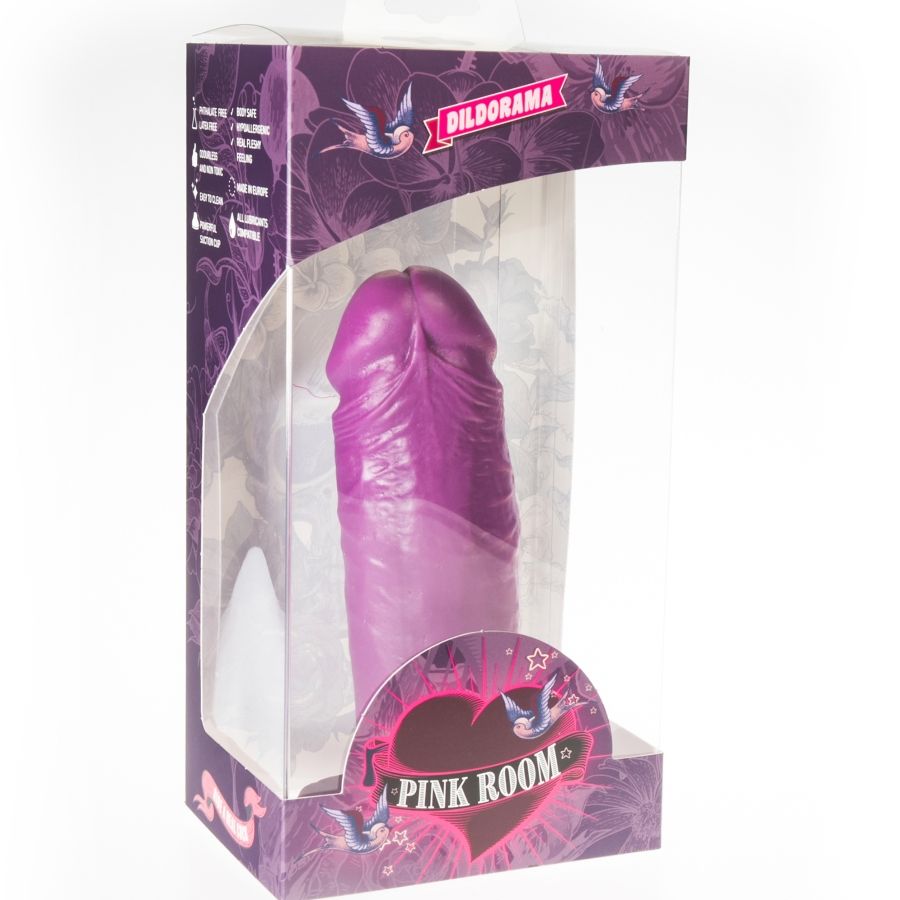 PINK ROOM – DAEL REALISTIC DILDO PURPLE 18.5 CM