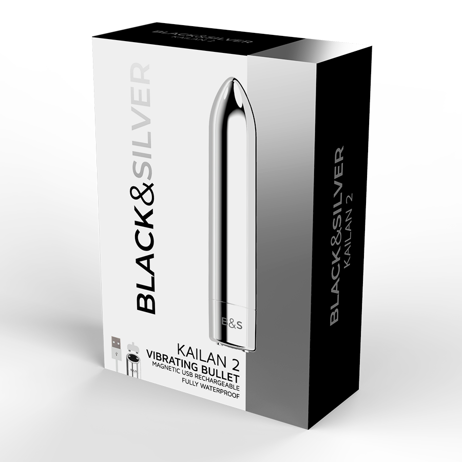 BLACKSILVER - KAILAN 2 SILVER VIBRATING MAGNETIC BULLET - Image 5