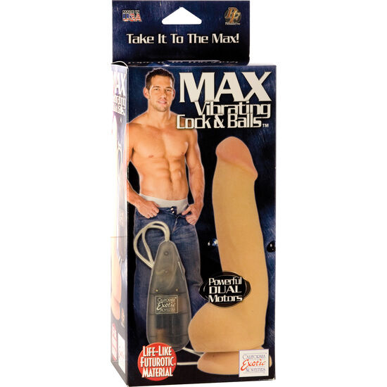 CALEXOTICS – MAX VIBRATING COCK AND BALLS