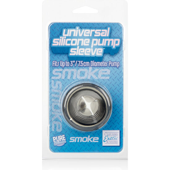 CALEXOTICS – UNIVERSAL SILICONE PUMP SLEEVE BLACK
