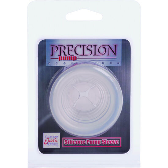 CALEXOTICS – UNIVERSAL SILICONE PUMP SLEEVE CLEAR