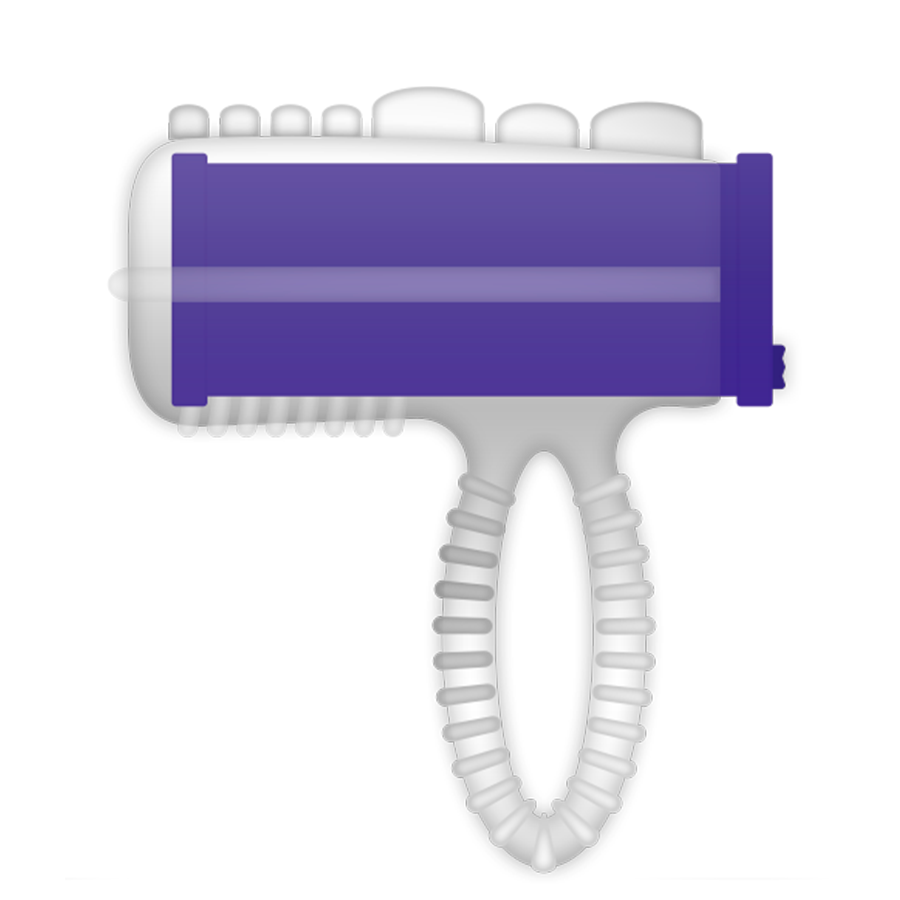 CASUAL LOVE – RING TONGUE VIBRATING PURPLE