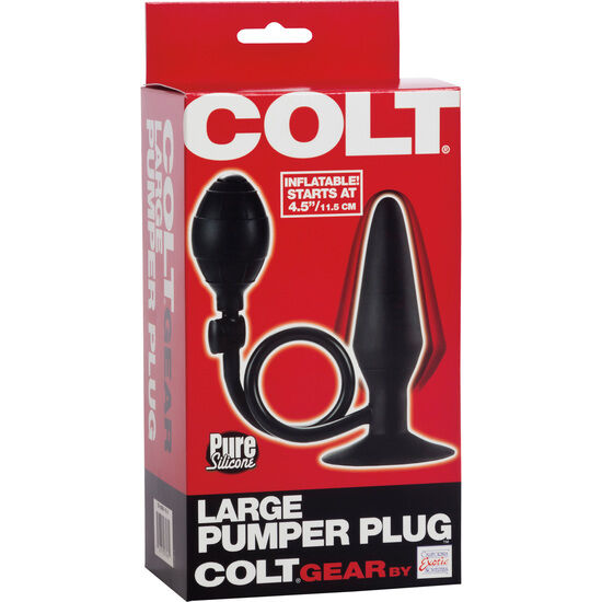 CALEXOTICS – COLT LARGE PUMPER PLUG BLACK