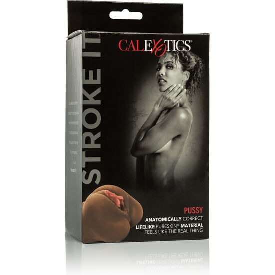 CALEXOTICS – STROKE IT PUSSY BROWM