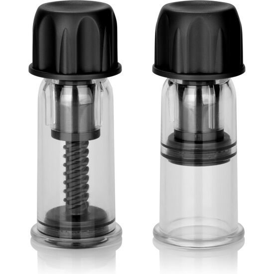 CALEXOTICS – VACCUM TWIST STIMULATING WAVES FOR NIPPLES BLACK