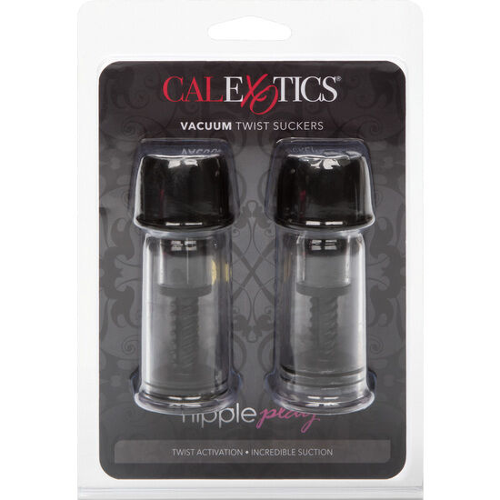 CALEXOTICS – VACCUM TWIST STIMULATING WAVES FOR NIPPLES BLACK